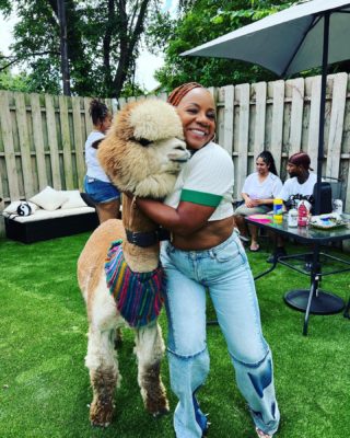 This past weekend was great! A little work and a little play.  I spent time with the family and met a new furry friend…meet Truffle-the alpaca. Im convinced I need a pet now, hypoallergenic of-course. I’m diligently trying to be more present. More present for family, love, and growth.  Does this include adding a new responsibility?🥴 #growth #pets #petsitter